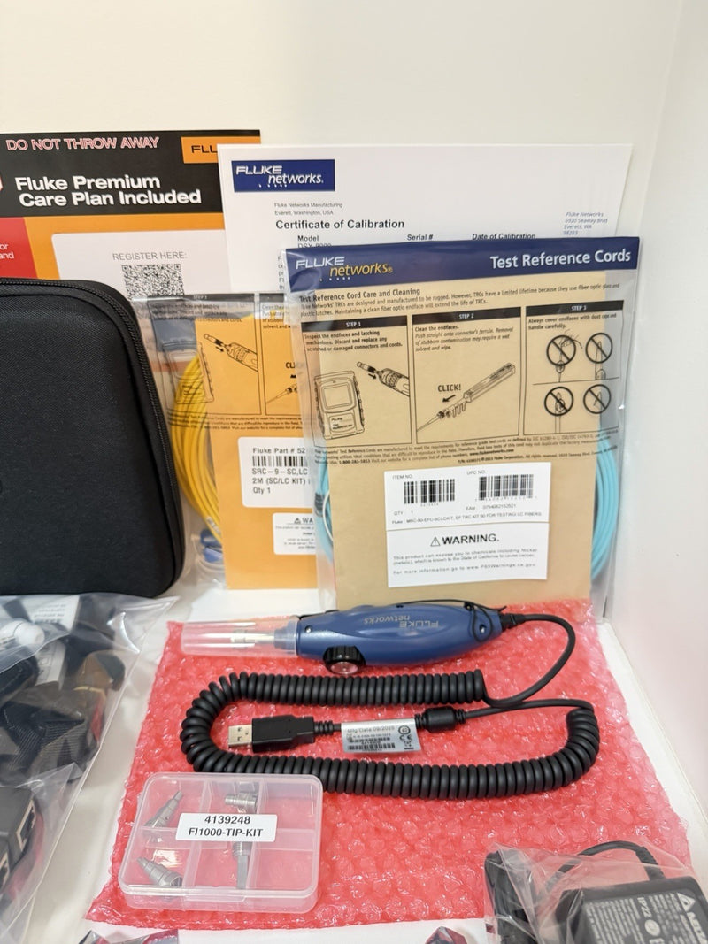 FLUKE NETWORKS DSX2-8000QI/GLD 2 GHZGLD 1 YEAR SUPPORT MFD 2025