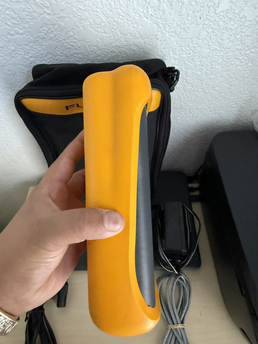 FLUKE ONETOUCH SERIES II NETWORK ASSISTANT ANALYZER WCASE & CABLES
