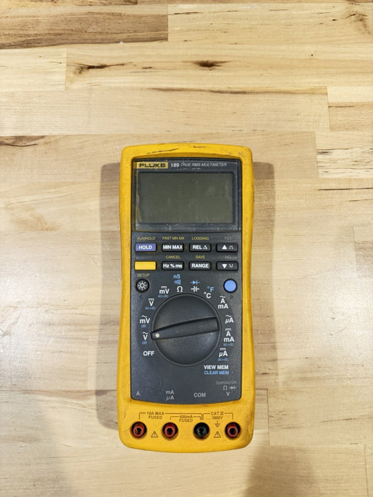 FLUKE 189 TRUE RMS MULTIMETER (PARTS ONLY)  FOR PARTS - SHIPS FAST