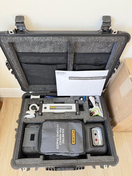 FLUKE PVA-1500HE2 SOLMETRIC HIGH EFFICIENCY PV ANALYZER I-V CURVE TRACER (NEW)