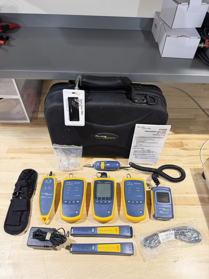 FLUKE NETWORKS FTK-1450 SIMPLIFIBER PRO FIBER VERIFICATION KIT( FAST SHIPPING)