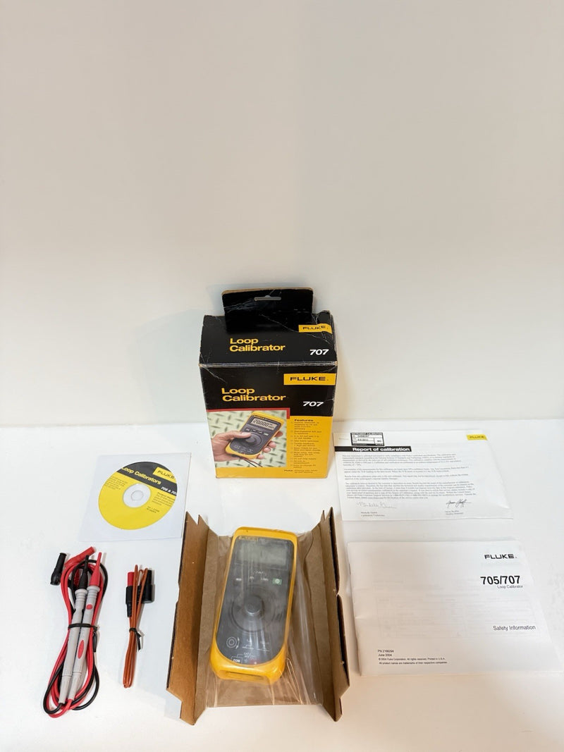 FLUKE 707 CURRENT LOOP CALIBRATOR