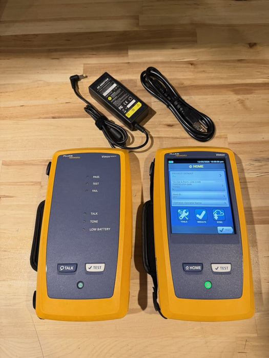 FLUKE NETWORKS VERSIV MAINFRAME & REMOTE WITH CHARGER