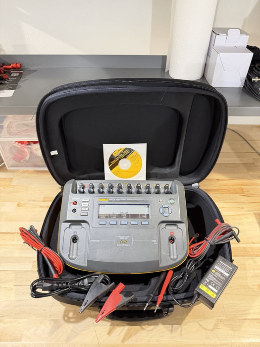 FLUKE IMPULSE 7000DP ANALYZER W/ LEADS & CHARGER (FREE SHIPPING) TESTED