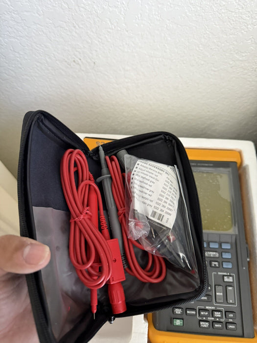 FLUKE 97 50MHZ SCOPEMETER WITH ACCESSORIES RARE