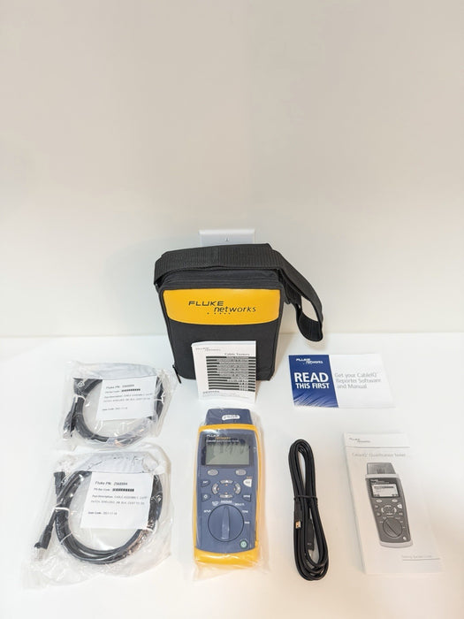 FLUKE NETWORKS CABLE IQ QUALIFICATION TESTER CIQ-100 /NEW SEALED - FREE SHIPPING