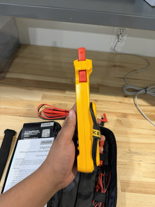 FLUKE 773 MILLIAMP PROCESS CLAMP (TESTED) NEW FREE SHIPPING