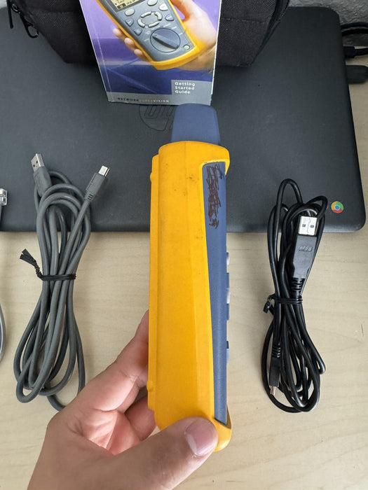 Fluke Networks CableIQ Qualification Tester W/ Bag & Cables - FREE SHIPPING