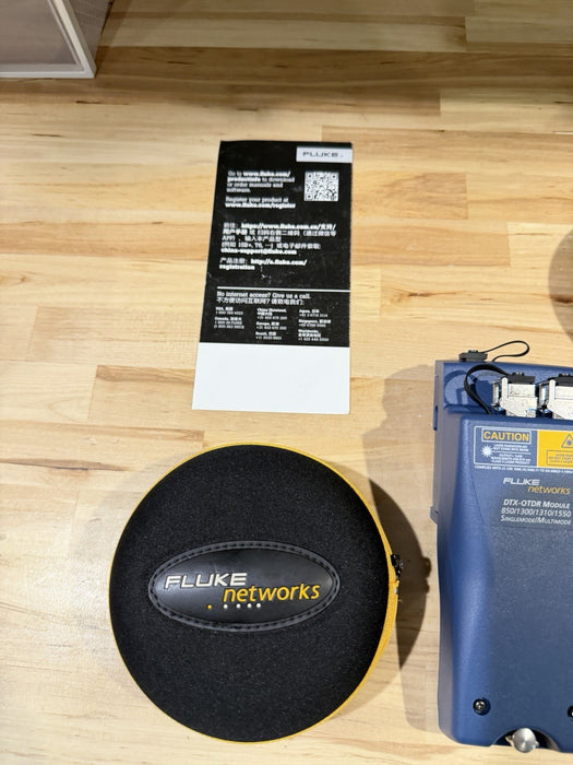 FLUKE DTX-OTDR SM MM FIBER MODULE WITH LAUNCH PACK KIT