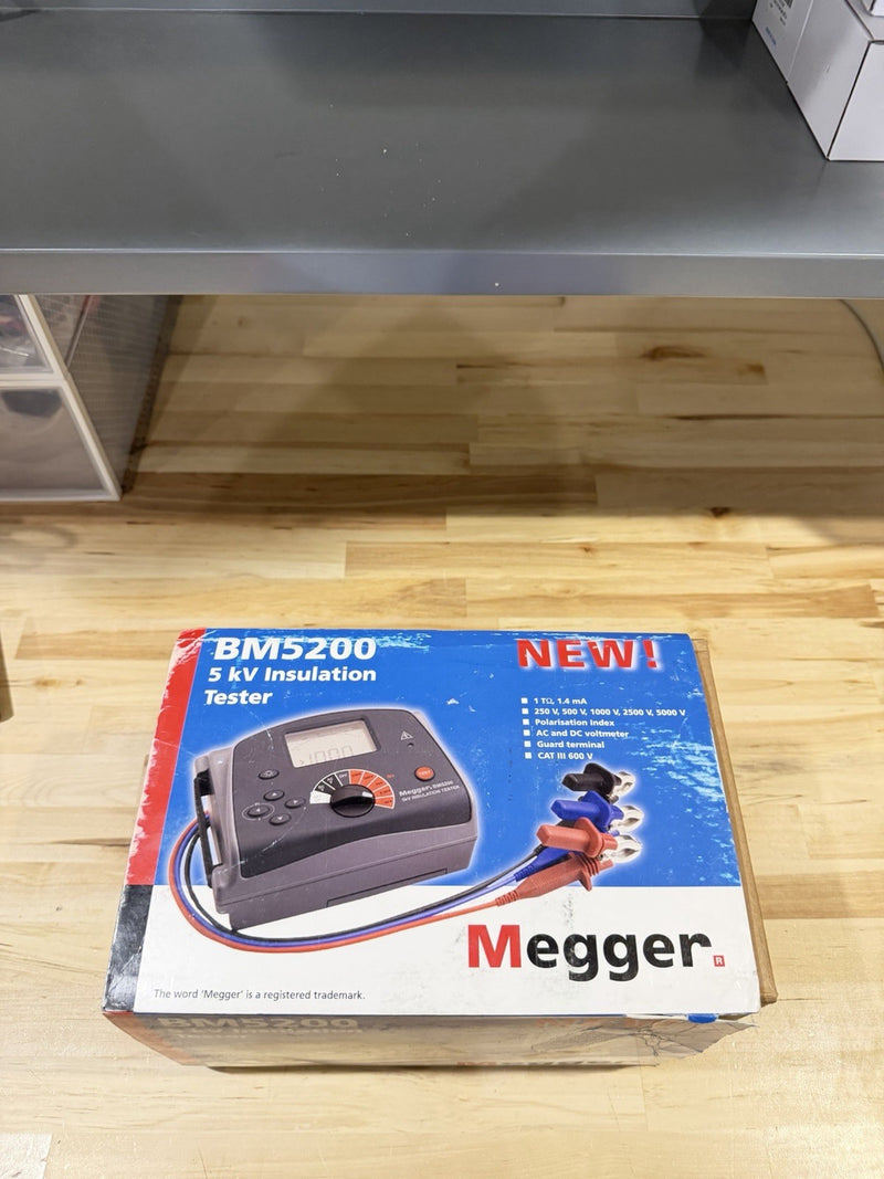 MEGGER BM5200 5KV INSULATION TESTER
