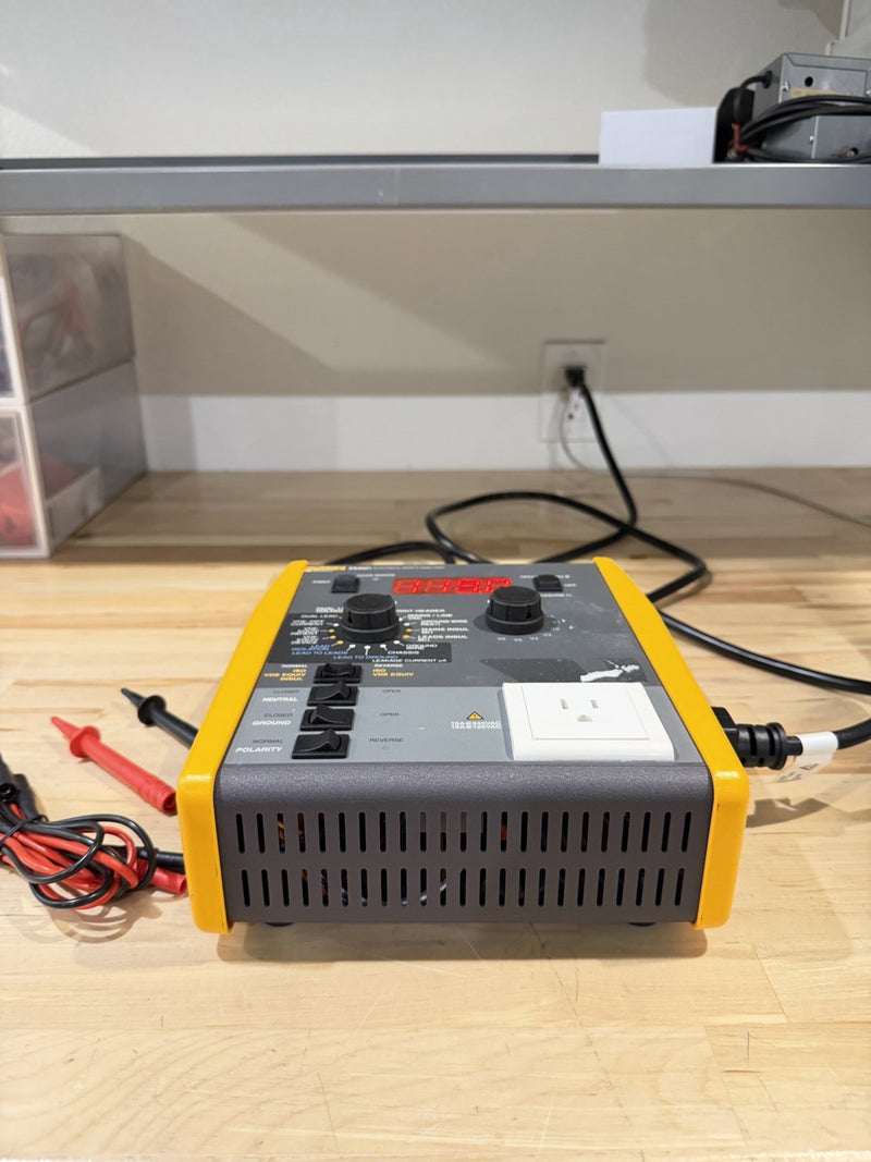 FLUKE BIOMEDICAL ESA601 ELECTRICAL SAFETY ANALYZER TESTER CALIBRATED 2025