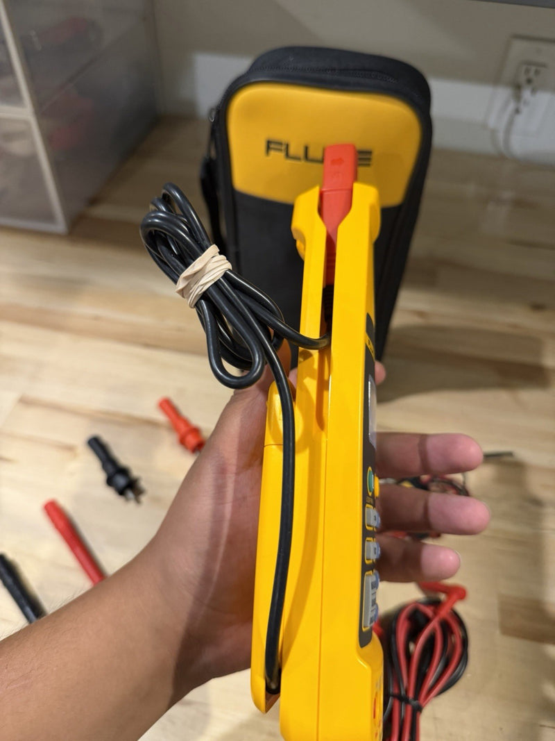 FLUKE 773 MILLIAMP PROCESS CLAMP W/ LEADS (TESTED) FREE SHIPPING