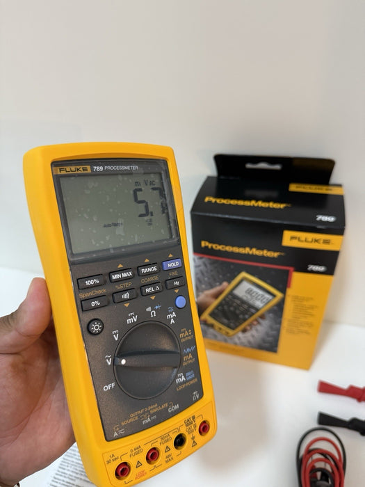 FLUKE 789 PROCESSMETER (NEW FACTORY SEALED) MFD-2025 CALIBRATED 2025 /SHIPS FAST