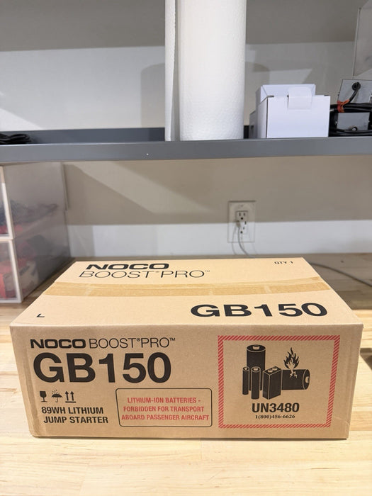 NOCO BOOST PRO GB150 12V 3000A JUMP STARTER (NEW FACTORY SEALED) SHIPS FAST