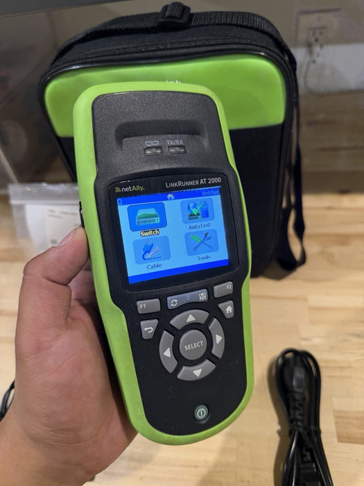NETALLY LINKRUNNER AT 2000 NETWORK TESTER (LRAT-2000) TESTED