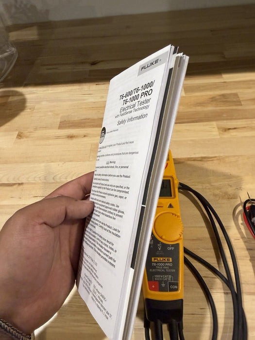 FLUKE T6-1000 PRO ELECTRICAL TESTER FIELDSENSE 1000V AC/DC (NEW SHIPS FAST)