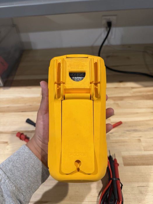 FLUKE 28 II TRUE RMS MULTIMETER WITH LEADS & CLIPS TESTED