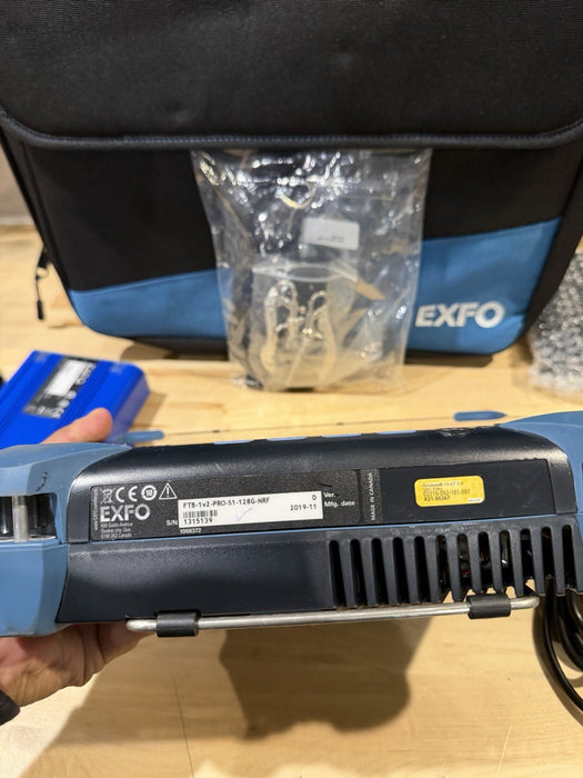 EXFO FTB-1V2-PRO-S1-128G-NRF W/ FTBX-8870 NET BLAZER (TESTED) FREE SHIPPING