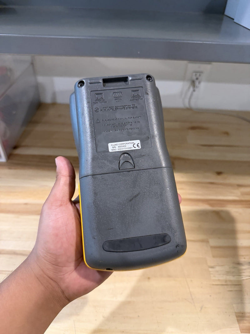 FLUKE ONETOUCH 10/100 NETWORK ASSISTANT FOR PARTS