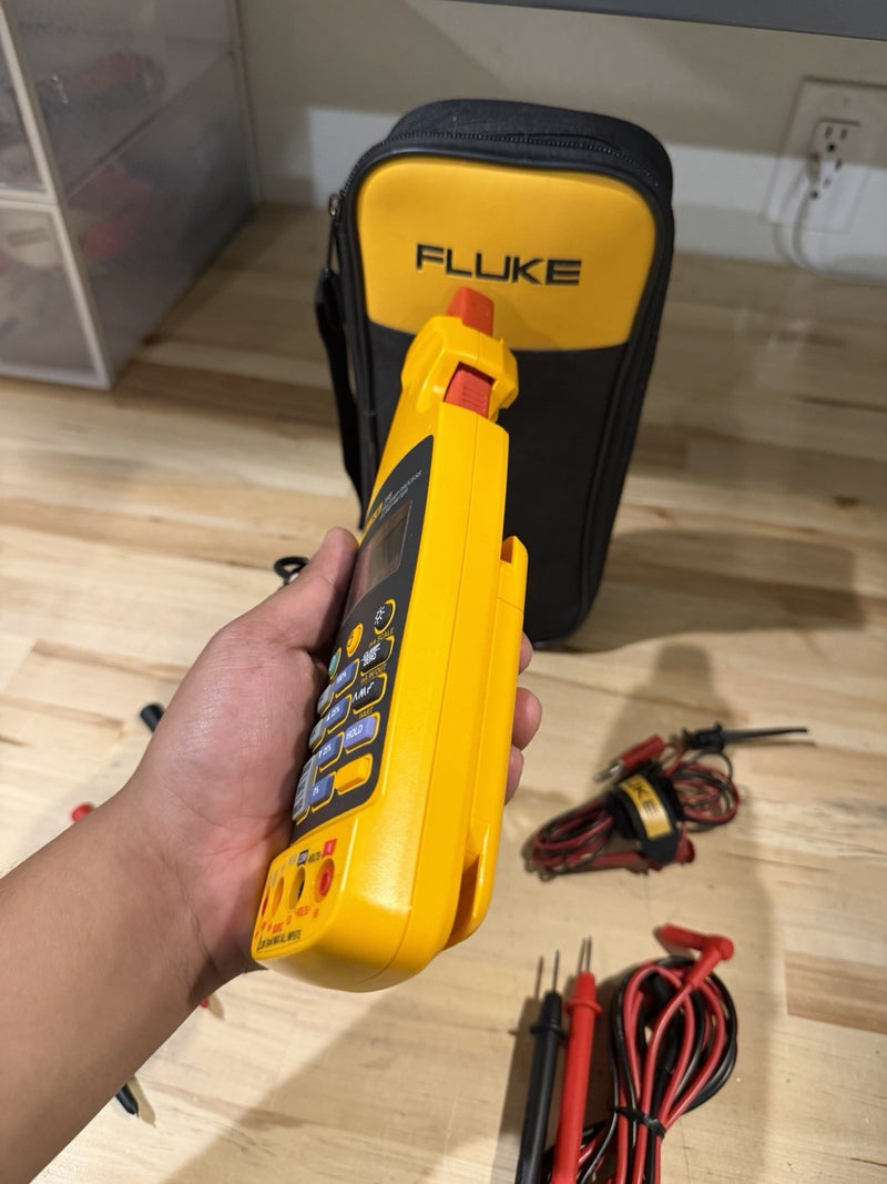 FLUKE 773 MILLIAMP PROCESS CLAMP W/ LEADS (TESTED) FREE SHIPPING