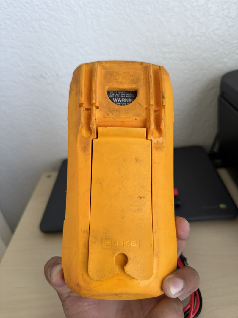 FLUKE 27 II RUGGED IP 67 INDUSTRIAL DIGITAL MULTIMETER WITH LEADS