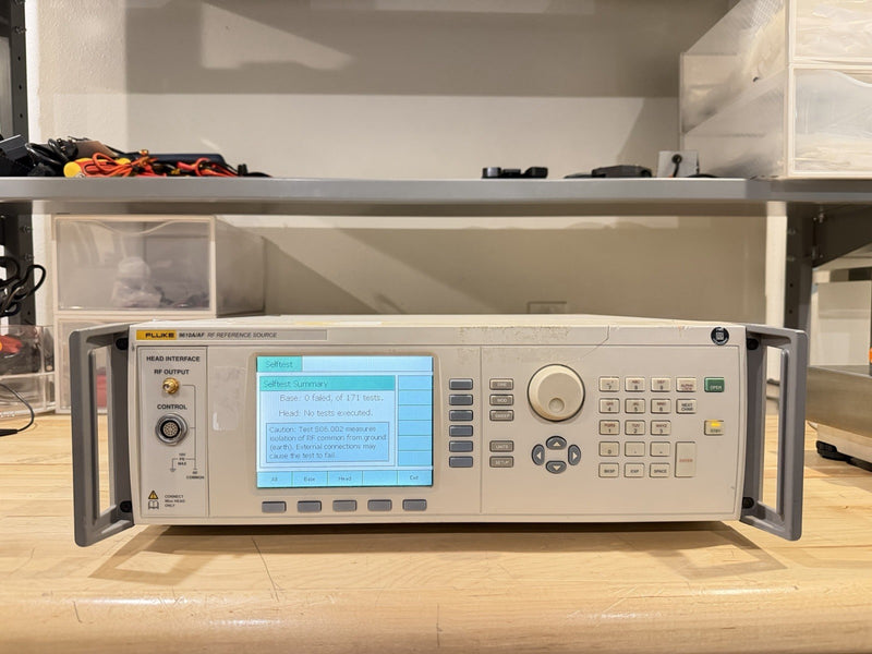 FLUKE 9610A/AF RF REFERENCE SOURCE - FREE SHIPPING (TESTED PASS ALL TESTS)