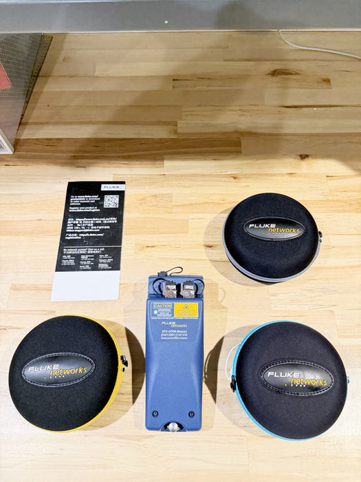 FLUKE DTX-OTDR SM MM FIBER MODULE WITH LAUNCH PACK KIT