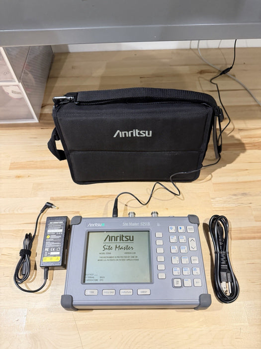 ANRITSU SITE MASTER S251B ANALYZER WITH CHARGER TESTED