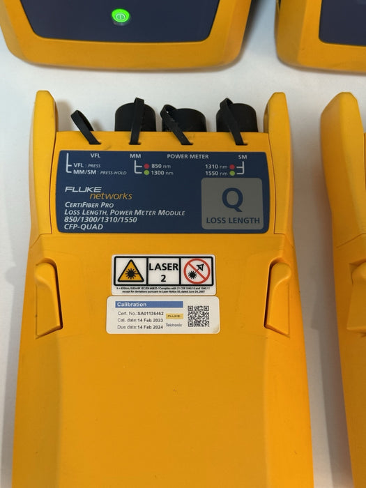 FLUKE NETWORKS DSX-8000QI 2 GHZ DSX2-8000 CABLE ANALYZER W QUAD OLTS CAL 2024