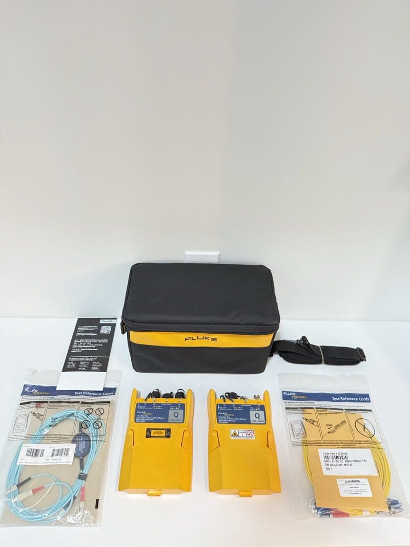 FLUKE NETWORKS CFP-Q CFP-QUAD CERTIFIBER PRO SM MM FIBER OLTS CALIBRATED 2025