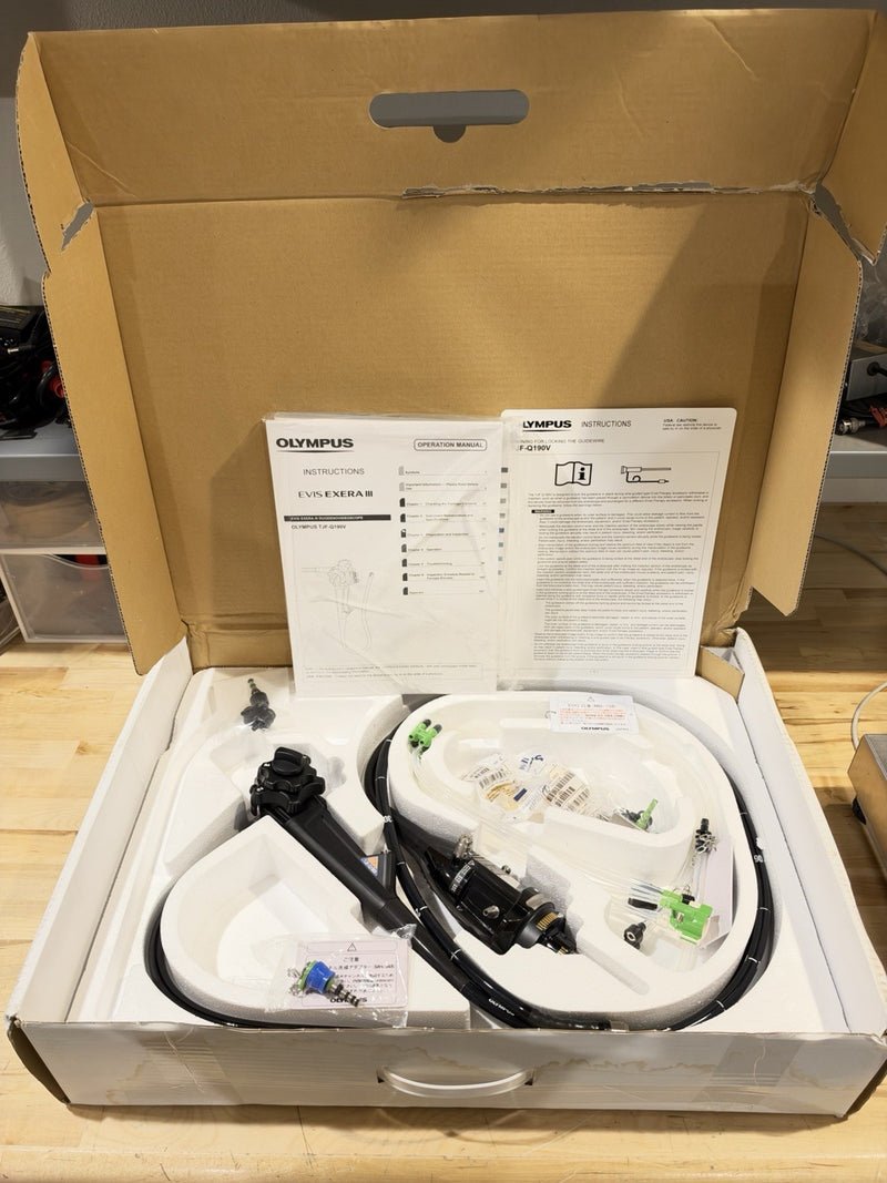 OLYMPUS TJF-Q190V EVIS EXTRA III (TESTED) SHIPS FAST - FREE SHIPPING