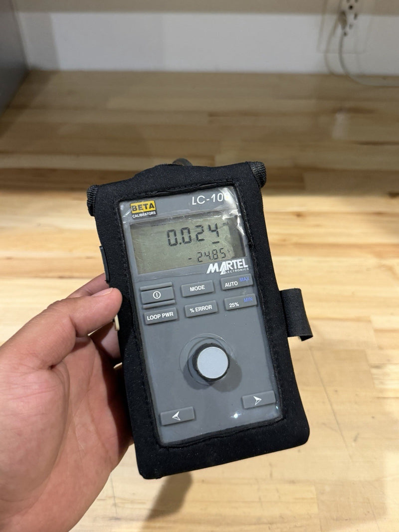 MARTEL ELECTRONICS LC-100 PRECISION LOPP CALIBRATOR