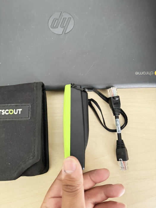 NETALLY LSPRNTR-300 POCKET-SIZED LINKSPRINTER NETWORK TESTER MODEL 300 & CASE