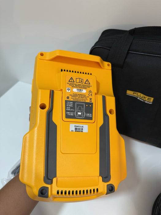 FLUKE ESA612 115V ELECTRICAL SAFETY ANALYZER W/ACCESSORIES (TESTED) SHIPS FREE