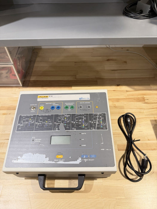 FLUKE BIOMEDICAL RF303 ELECTROSURGERY ANALYZER TESTED