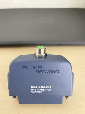 FLUKE NETWORKS DSX-CHA021 DSX M12 4-POSITION CHANNEL ADAPTER