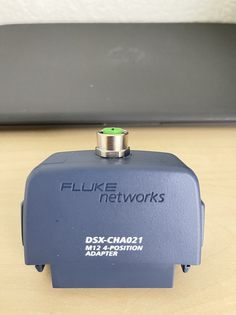 FLUKE NETWORKS DSX-CHA021 DSX M12 4-POSITION CHANNEL ADAPTER