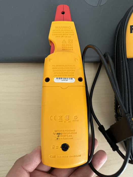FLUKE 771 MILLIAMP PROCESS CLAMP METER WITH BAG