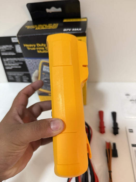 FLUKE 87V MAX TRUE RMS MULTIMETER WITH LEADS & CLIPS NEW SEALED