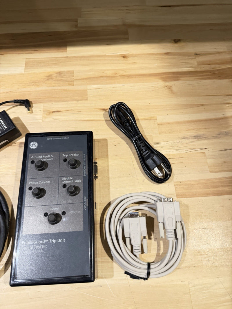 GE ENTELLIGUARD GTUTK20 DIGITAL TRIP UNIT TEST KIT WITH ACCESSORIES TESTED