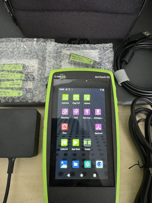 NETALLY, AIRCHECK G3 PRO WIRELESS TESTER KIT WITH 1-6 WIRE VIEW WITHBAG & CABLES