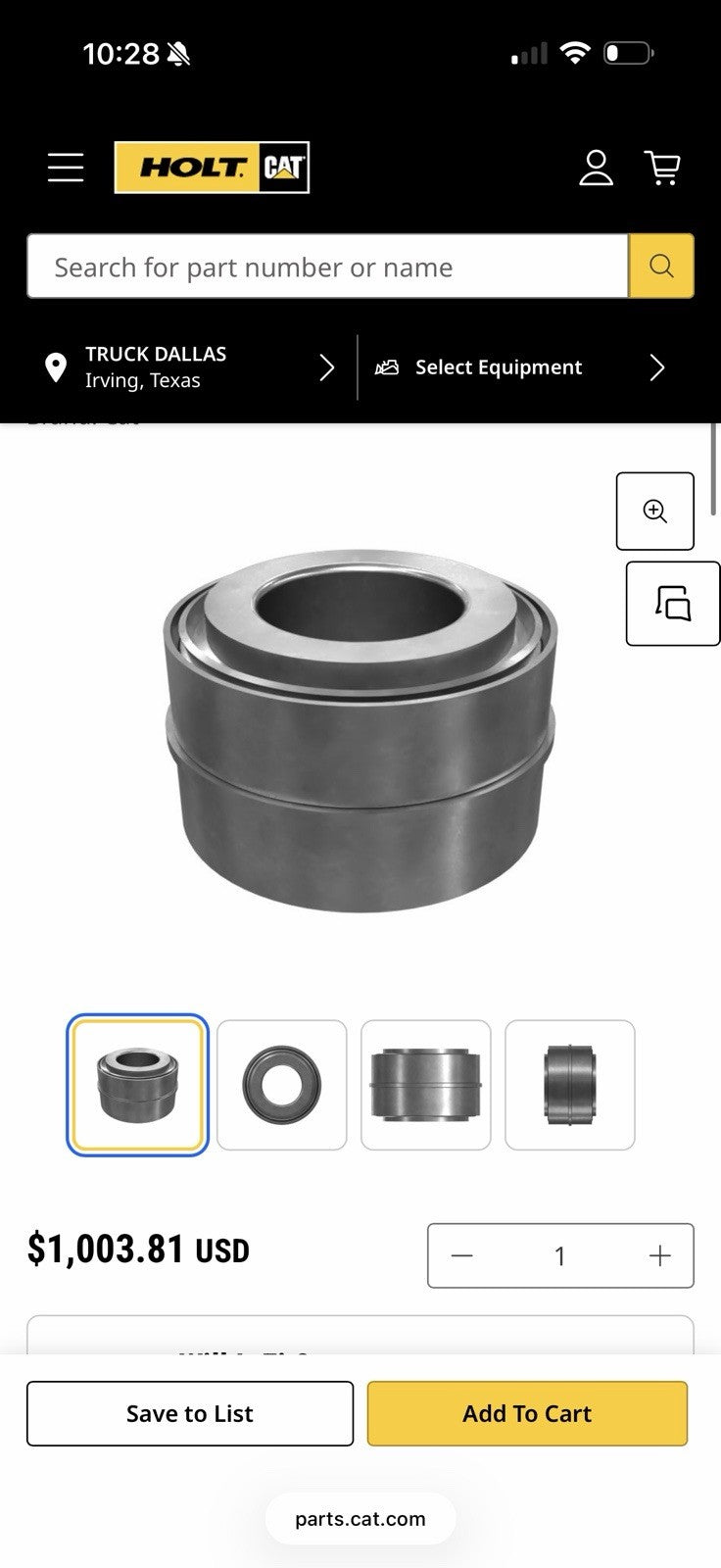 CAT 198-3173 BEARING (NEW SEALED) - GENUINE OEM SHIPS FAST
