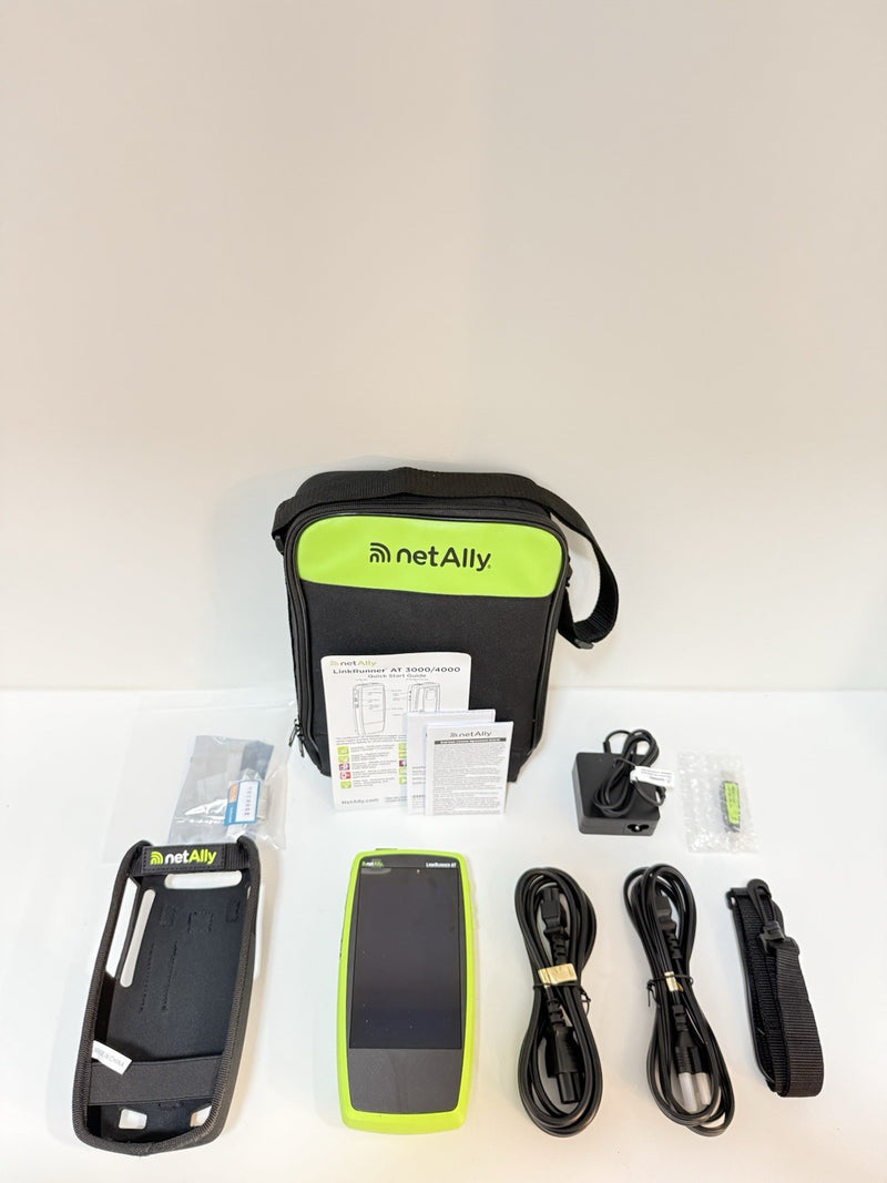 NETALLY LINKRUNNER AT 3000 CABLE TESTER &