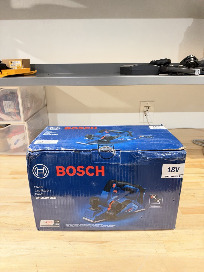 BOSCH GHO18V-26N 18V 3-1/4" HANDHELD PLANER (TOOL ONLY) NEW SEALED