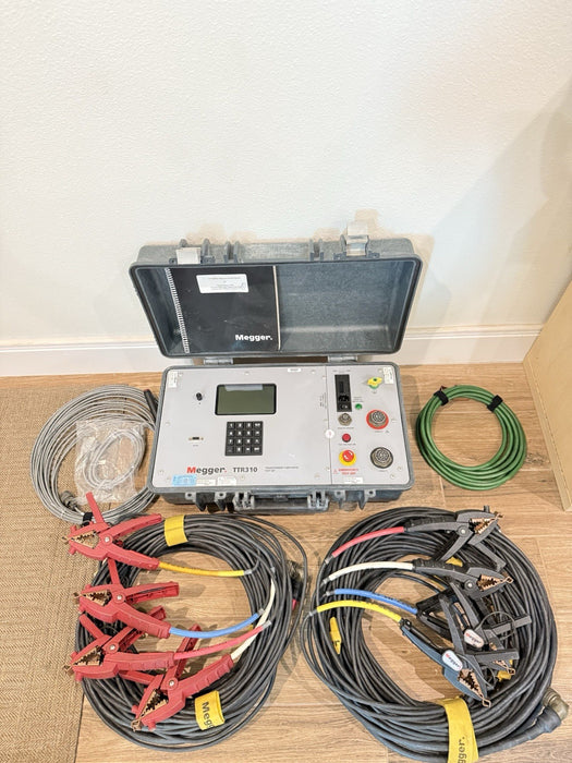 MEGGER TTR310 THREE PHASE TRANSFORMER TURNS RATIO TESTER CALIBRATED 2026
