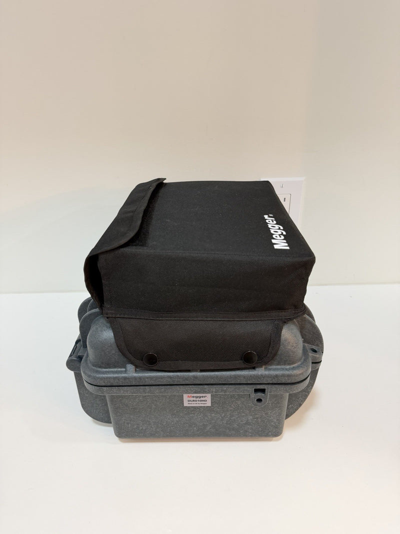 MEGGER DLRO10HD DIGITAL LOW RESISTANCE OHMMETER WITH CABLES