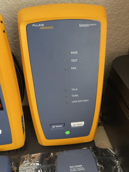 FLUKE NETWORKS DSX-5000 VERSIV CAT6A CABLE CERTIFIER TESTER KIT
