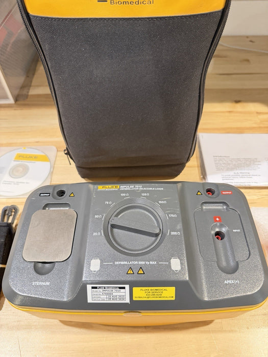 FLUKE 7010 BIOMEDICAL SELECTABLE LOADS W/ LEADS (TESTED) EXCELLENT CONDITION