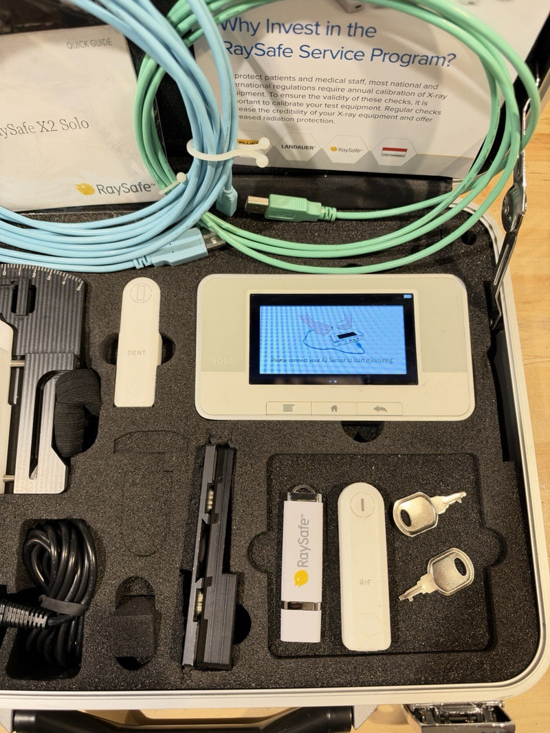 RAYSAFE X2 SOLO RF UNIT KIT W/ DENT & RF SENSOR & ACCESSORIES - FREE SHIPPING
