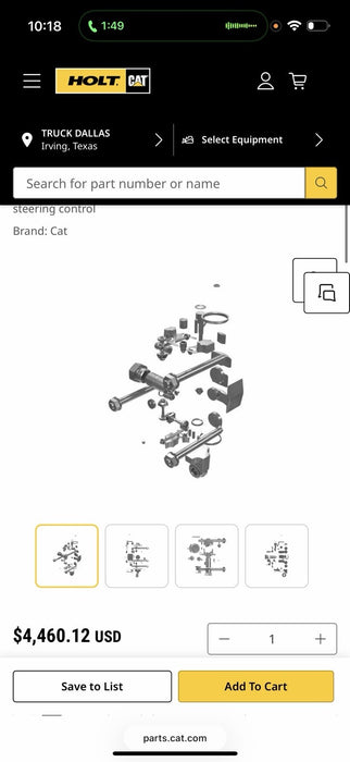 CAT 379-5062 BANK VALVE GP (NEW FACTORY SEALED) FREE SHIPPING -GENUINE OEM